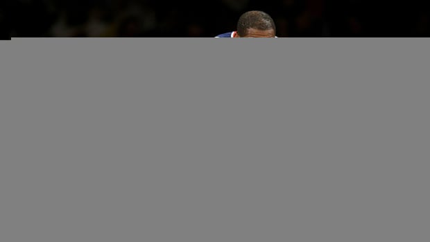 Nets forward Kevin Durant (7) during a game at the Barclays Center.